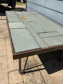 Extremely heavy iron table