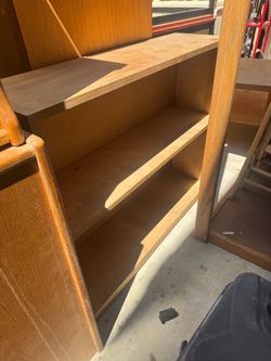 Wooden Bookshelf