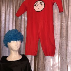 Thing 1 Halloween costume 12/ 24 months B-9