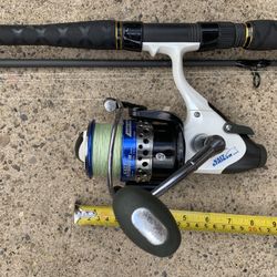 Ocean Fishing Rod And Reel/penn Battalion/ Salt Striker 65B