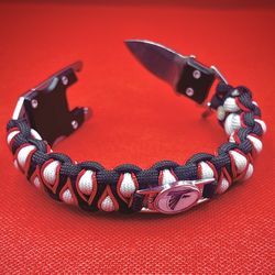 Handmade Falcons Paracord Bracelet 