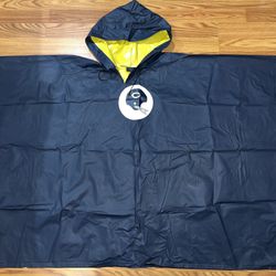 Vintage 1960’s-70’s Chicago Bears Navy Rain Poncho