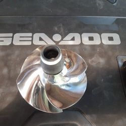Seadoo Stainless Steel Impeller Upgrade Stainless Steel Wearing 