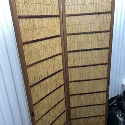 2 Panel Wooden Room Divider 