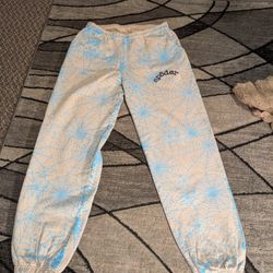 Heather Gray AOP Web Sp5der Sweatpants 