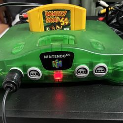 Nintendo 64 Green