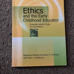Book: “Ethics And The Early Childhood Educator”