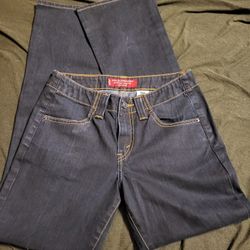 Levi's 525 Nouveau Downtowner Bootcut Stretch Dark Wash  4Mis L-M