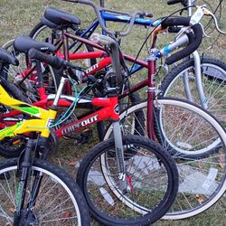 Five Bikes For Fixing