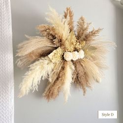 Pampas Grass Arrangement Baby Shower Decor Baptism Decor Wedding Decor