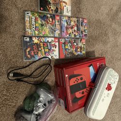 Mario Red Edition Nintendo Switch
