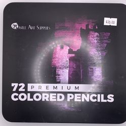 72 Premium colored pencils