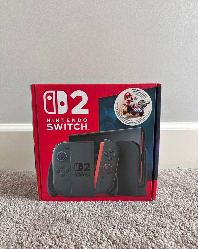 Brand New Nintendo Switch 2 Mario Kart Bundle