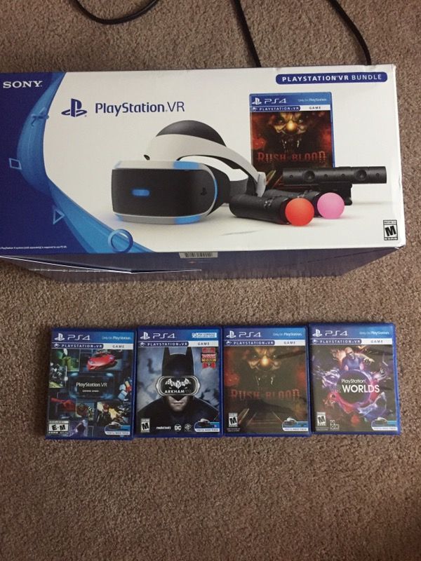 PS4 VR W/ Warranty $600 value