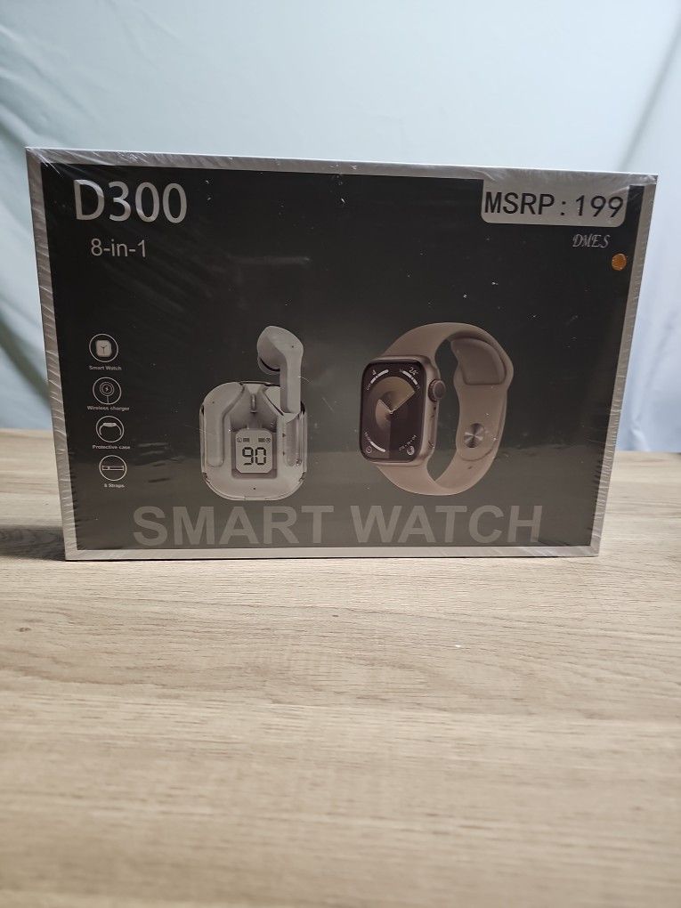 Smart watch with Earbuds