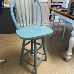 Rotating Stool With Seat Back