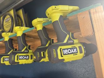 18 V Ryobi Drills 