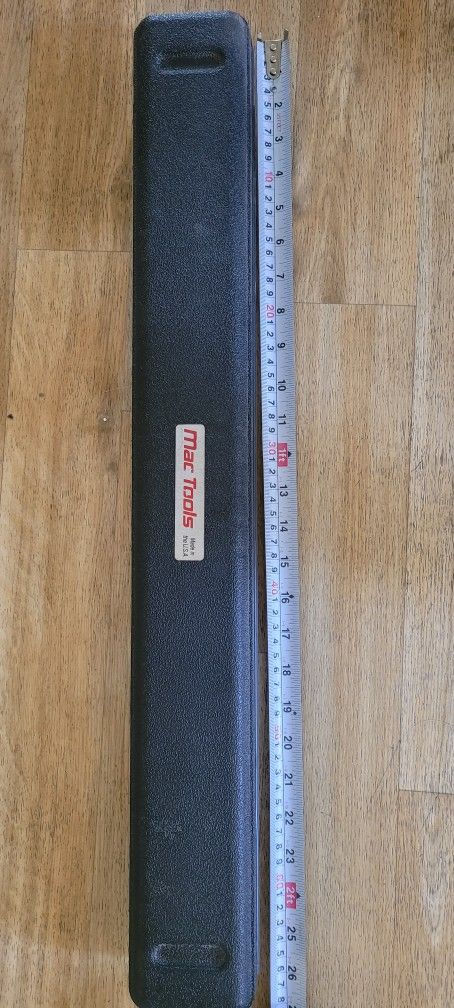 Mac Tools 1/2” Drive Split-Beam Torque Wrench 40-250 Ft-Lbs. TWV250P (Used)Mac Tools 1/2” Drive Split-Beam Torque Wrench 40-250 Ft-Lbs. TWV250P (Used)