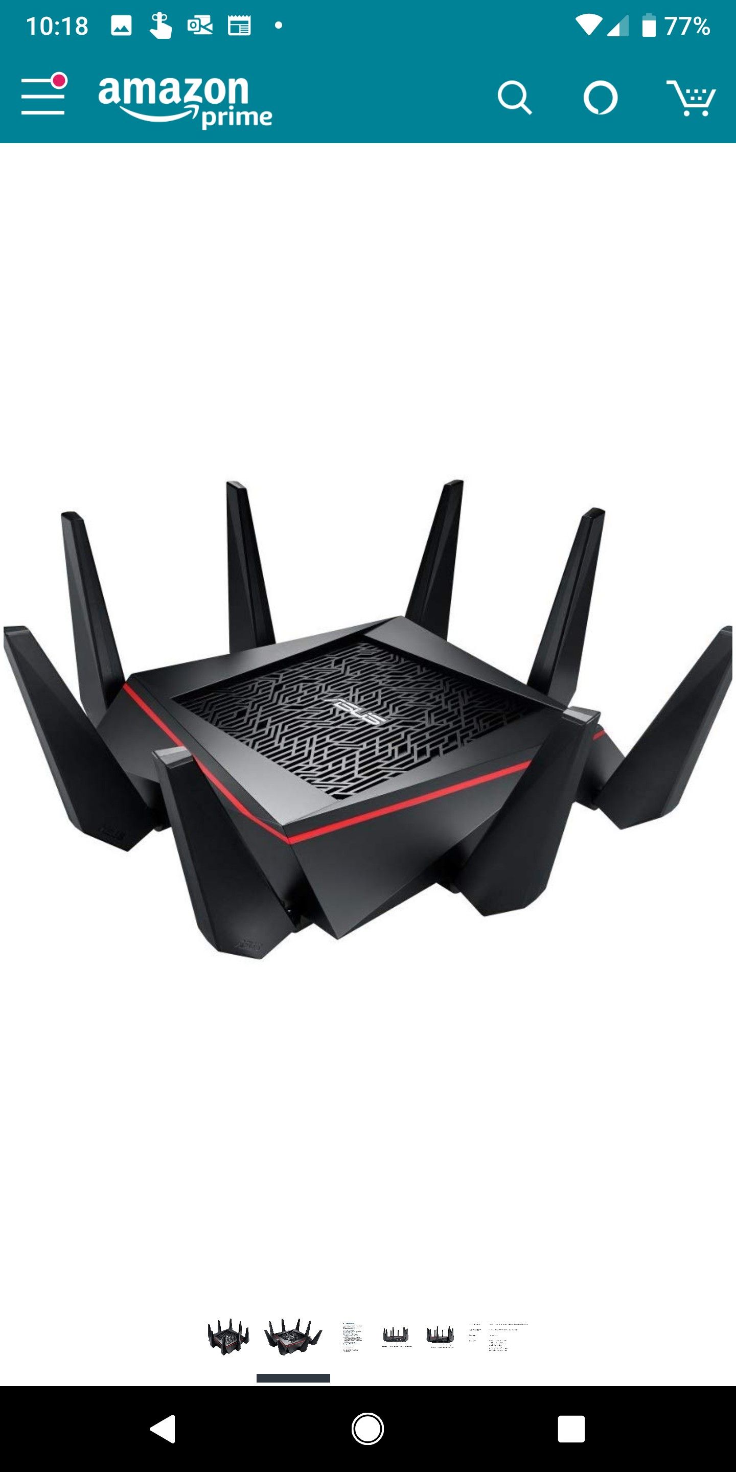 Asus RT-AC5300 Tri-Brand WiFi Gaming Router