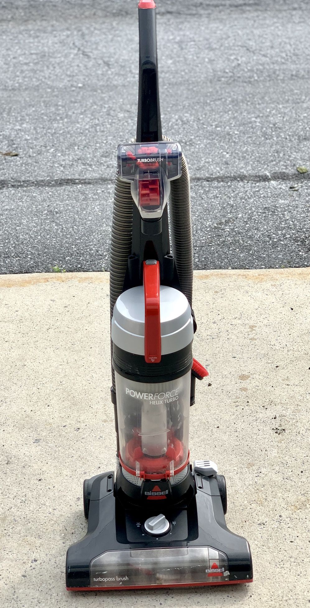 BISSELL Power Force Helix Turbo Bagless Upright Vacuum, 2190