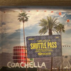 Coachella WK 1 Shuttle Pass