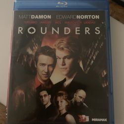 Rounders Blu Ray Movie Matt Damon Edward Norton