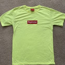 Supreme Box Logo Green TShirt 