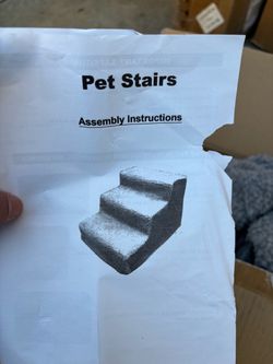 Pet Stairs used