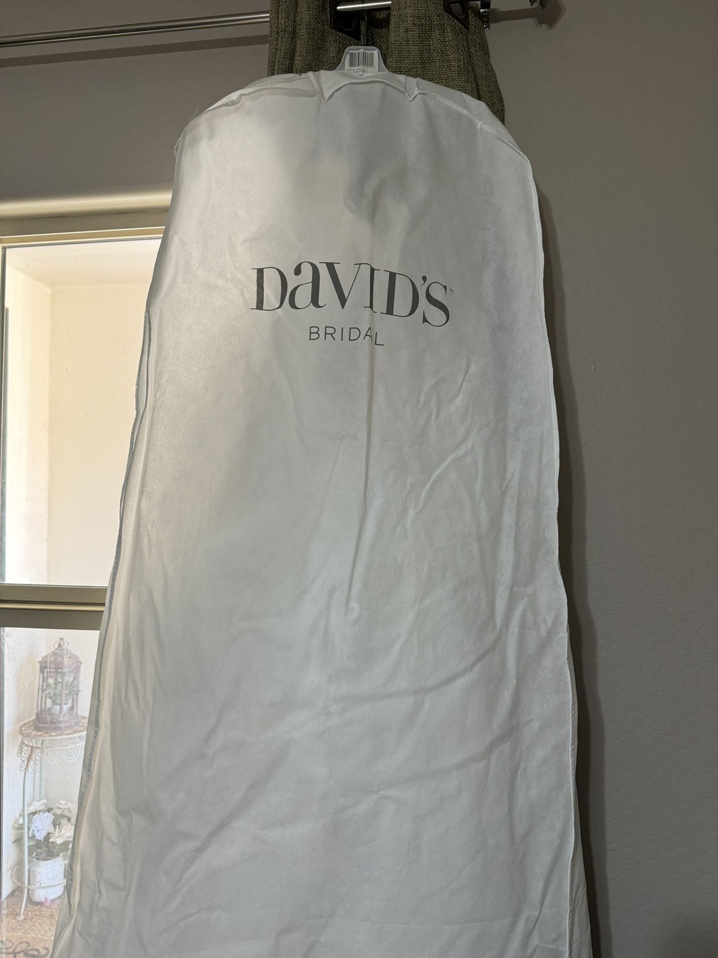 Komeri Card David's Bridal Bridal Dress Bag CHAMPAGNE IVORY