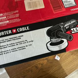 Porter Cable 7424XP 6" Random Orbit Polisher 4.5 Amp VARIABLE SPEED