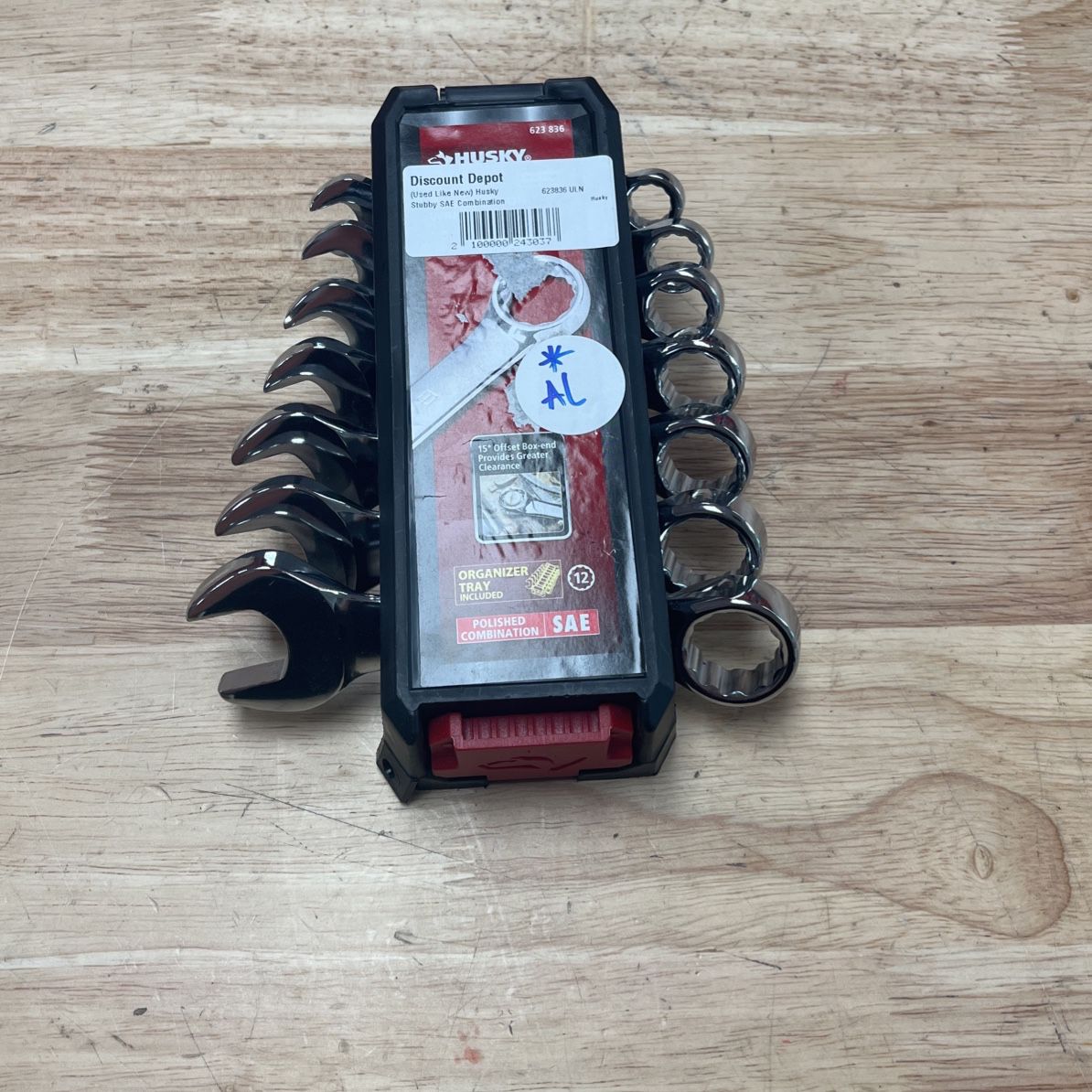 Husky Stubby MM Combination Wrench Set (7-Piece)