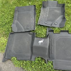 Ford Bronco (full Size) ‘21-‘25 Floor Mats, Spare Tire Cover & Hitch Cover