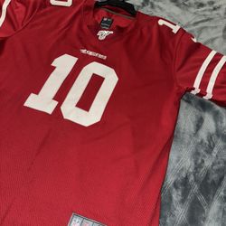 100 Year NFL Anniversary 49ers Jersey #10 