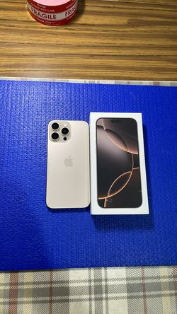 Iphone 16pro max 512gb desert unlocked