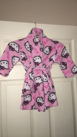 Hello Kitty Plush Girls Robe