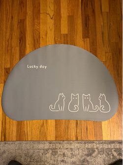 Brand New "Lucky day  semi-circular desk mat