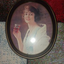 A Coca Cola 1973 Vintage Serving Tray