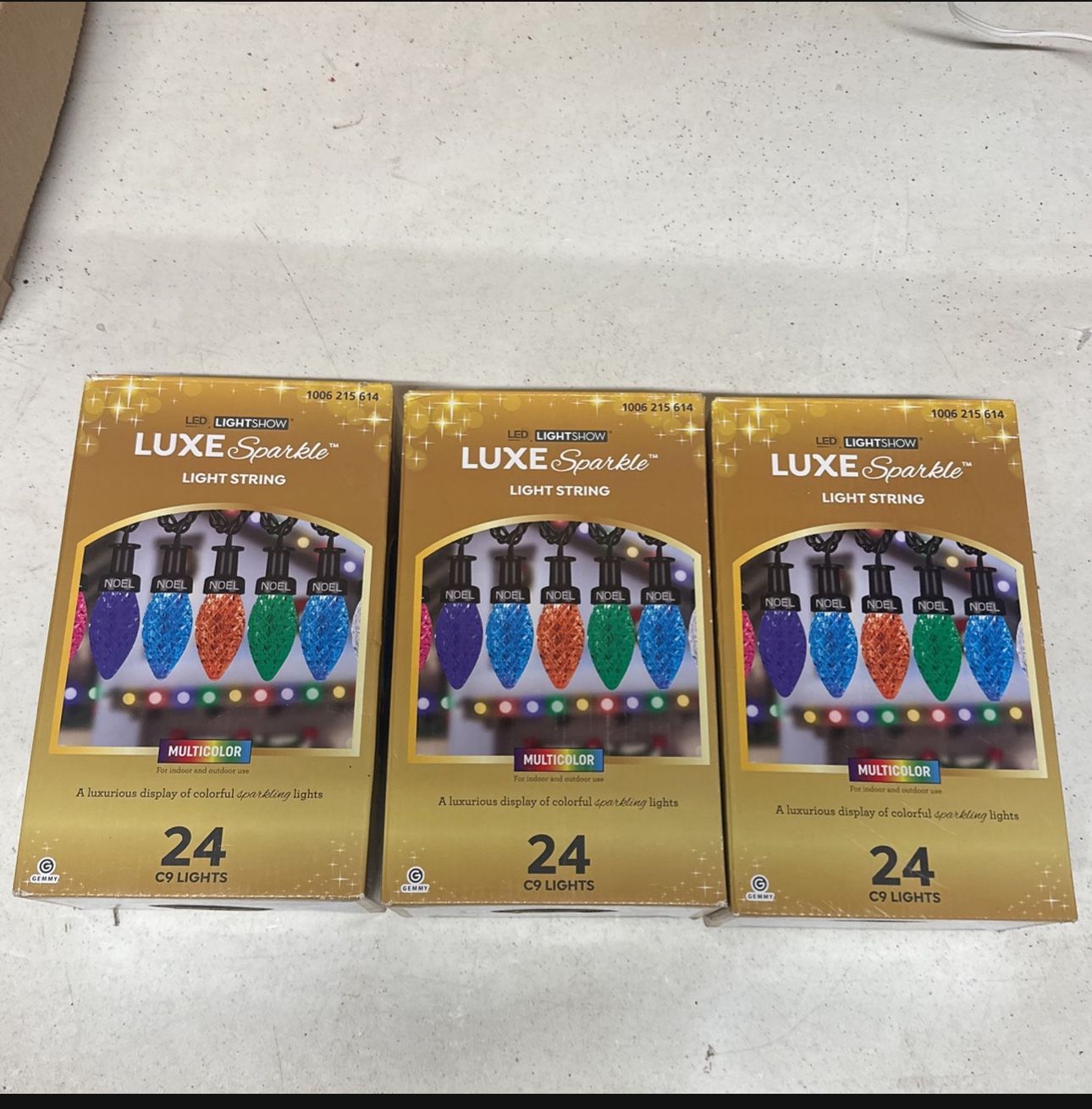 LED Light show Christmas Lights Luxe Sparkle New 20$ Each Or 3 For 50$