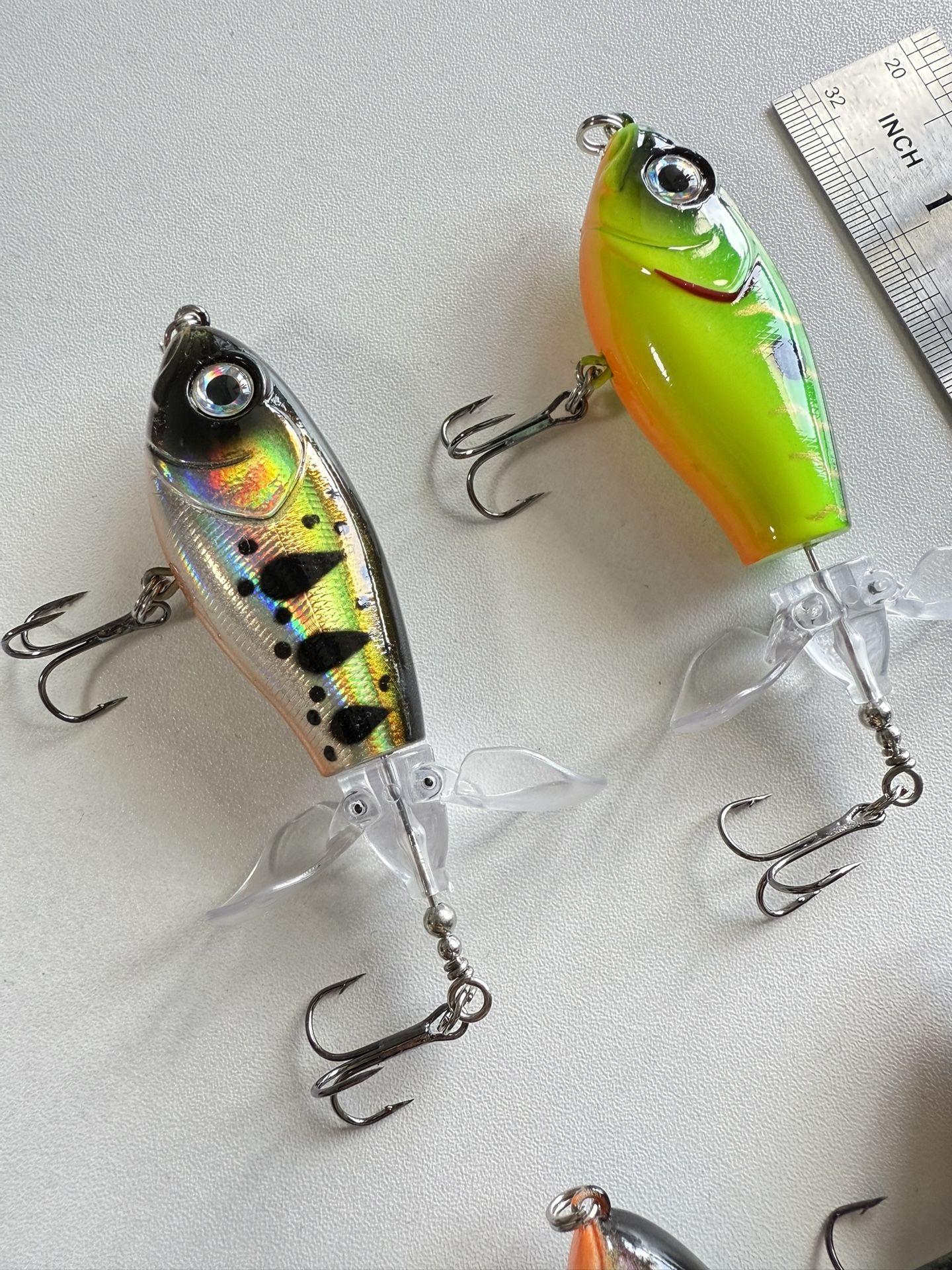Fishing Lures Whopper Plopper with BKK Hooks.