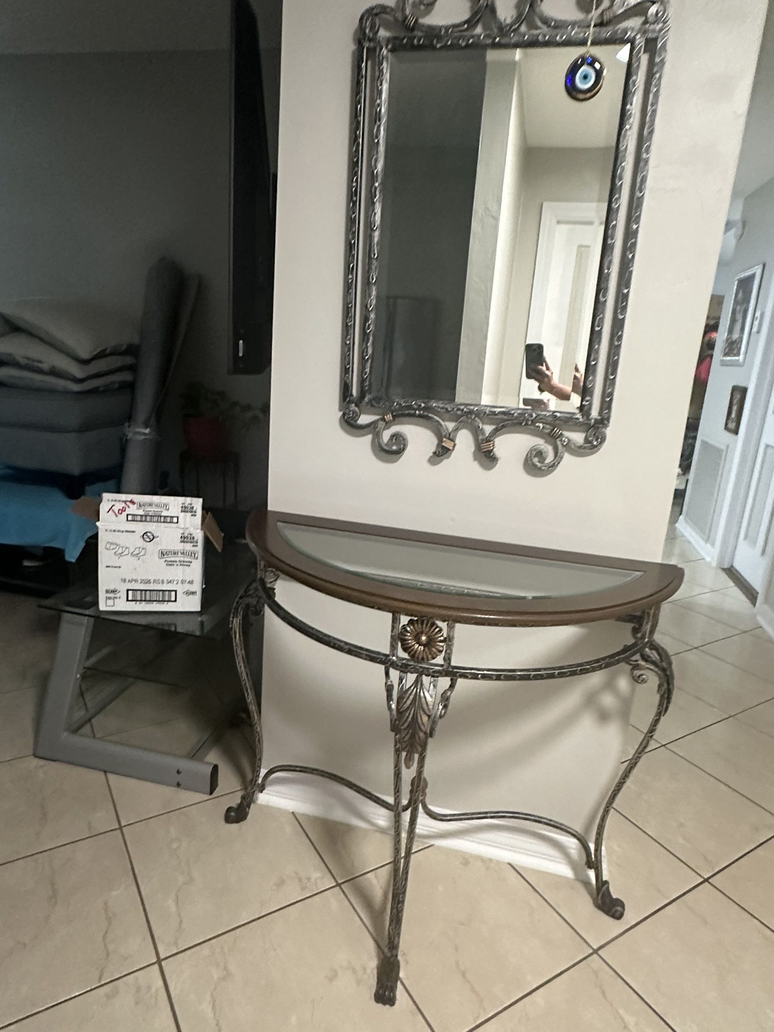 Mirror Table Set