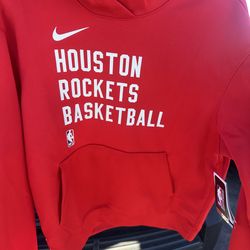 Nike red Houston Rockets hoodie