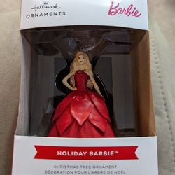 Hallmark Barbie Holiday Ornaments 
