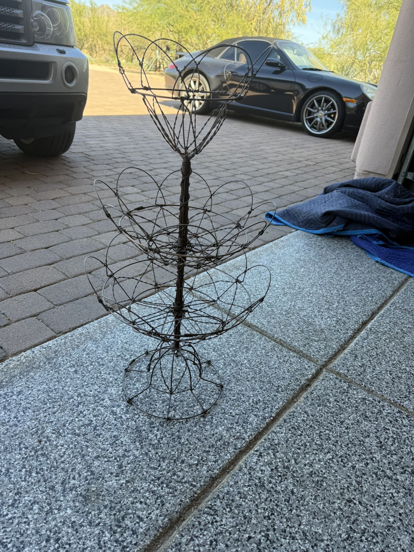 Tiered Wire Display Stand