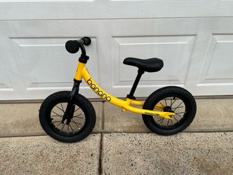 GT Yellow/Black Banana Balance Bike for Toddlers
