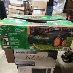 Scotts 20" Classic Push Reel Mower 