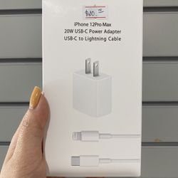 20W Charger Set for iPhone/iPad