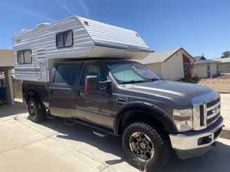 2008 F-350 with cab over