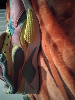 Pastel Multicolor Chunky Sneakers