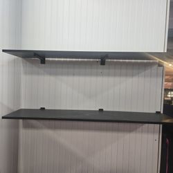 2 Sets Of Shelves