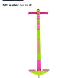 Flybar Maverick Pogo Stick for Kids Ages 5+, 40 to 80 Pounds, Perfect for Beginners, Easy Grip